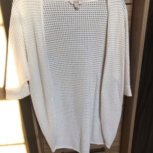 3/4 sleeve cover up/sweater